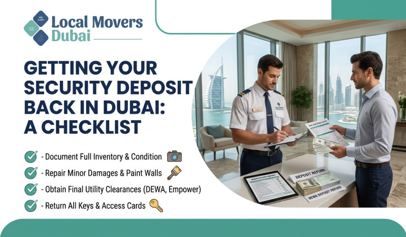 Getting Your Security Deposit Back in Dubai: A Checklist